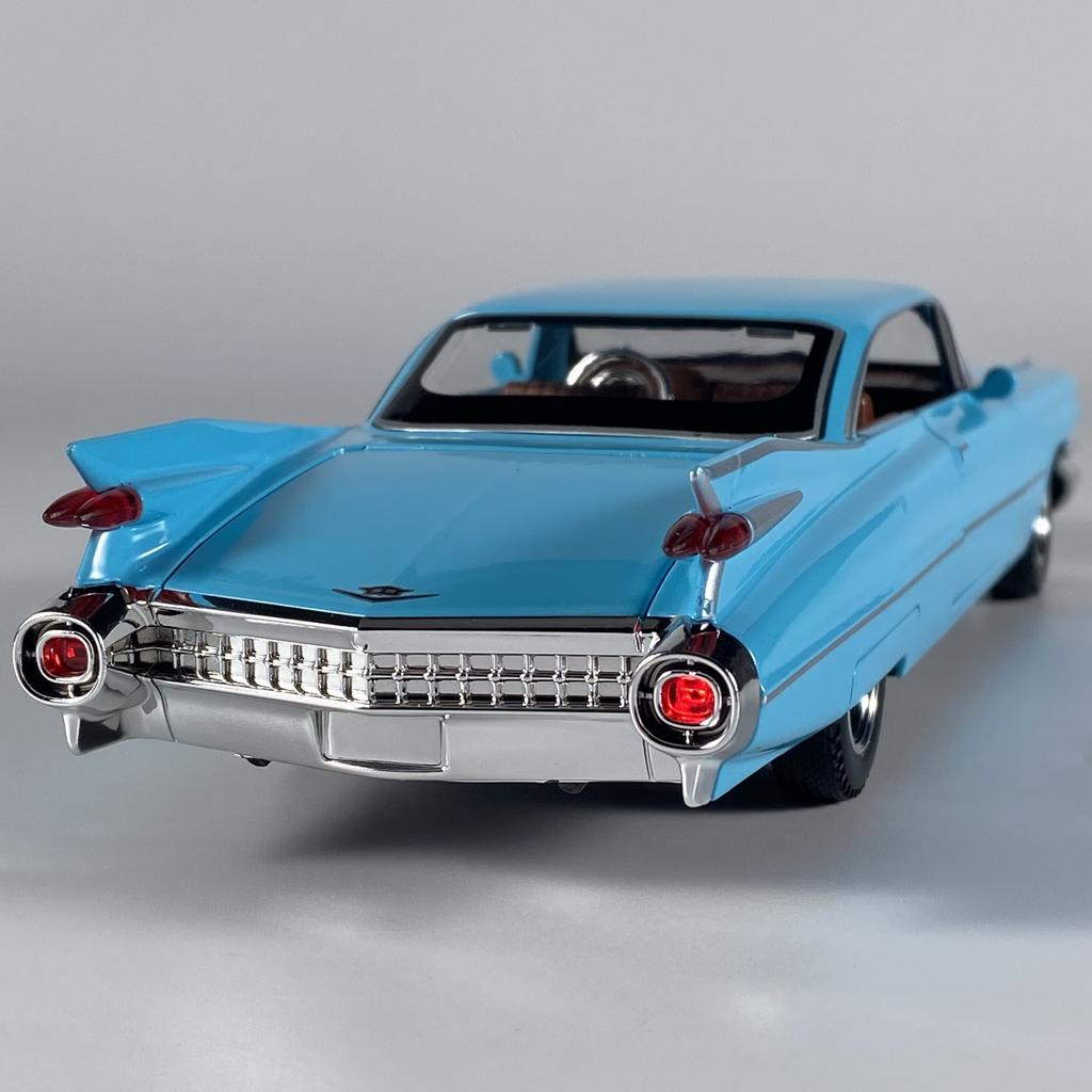 1:24 Scale Cadillac Eldorado Biarritz 1959 Series 62 Alloy Diecast Metal Model Desktop Ornaments Kids Gift Birthday Present Boys