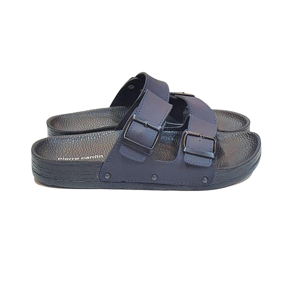 Pierre Cardin Мужские тапочки с двойным ремешком и регулируемой анатомической подошвой