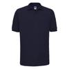 Russell Mens Ripple Collar & Cuff Short Sleeve Polo Shirt