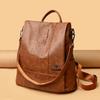 Женский рюкзак из мягкой кожи, школьные ранцы для девочек, рюкзак большой вместимости для путешествий