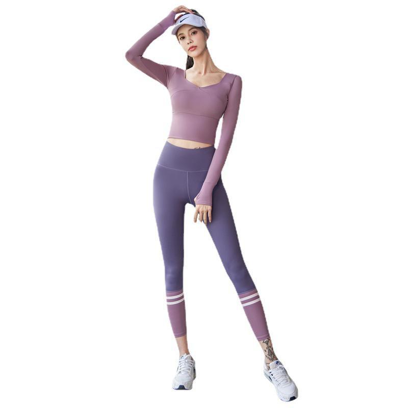 Juyitang Women's Stylish Yoga and Pilates Slim Fit Sports Suit