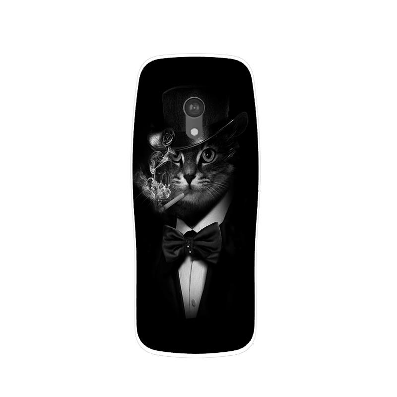 Прозрачный чехол для Nokia 3210 4G 2024 Модный Мультяшный Прозрачный Мягкий Силикон TPU Чехол-бампер для Телефона Nokia3210 4G