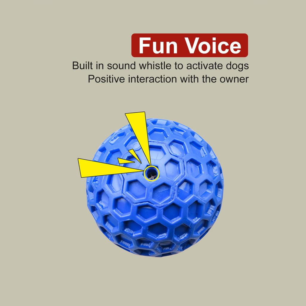 Squeaky Dog Toys For Aggressive Chewers, Indestructible Dog Balls For Aggressive Chewers, Squeaky Balls For Dogs,Interactive Dog Toys For Large Dogs