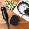 Microphone Sponge Microphone for Condenser Microphones such as Black [GONKISS] Cover, Large, Windscreen, AT2035,