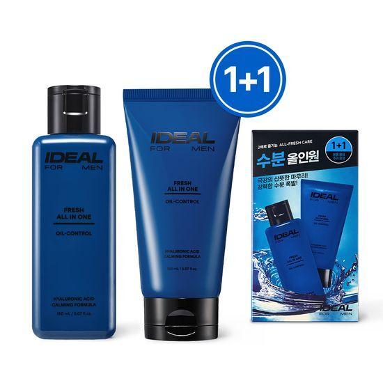 Ideal for Men Fresh All-in-One 150ml 1+1 Promotion