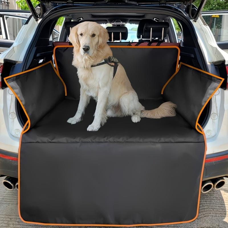 1pc Car Trunks Pet Mat Dog Mat Black Fabric Anti-Dirt Rear Seat Isolation Protection Pad Cover For SUV Car Trunk