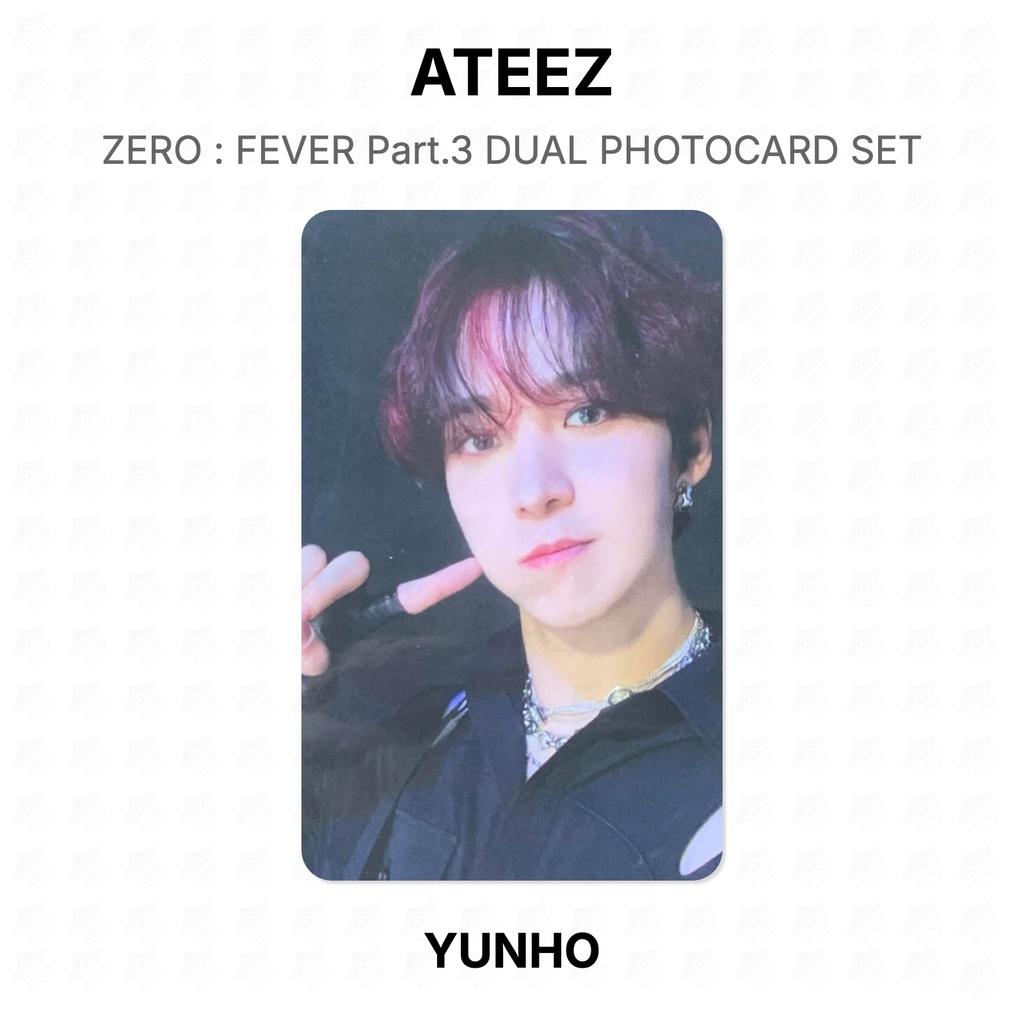 ATEEZ НОЛЬ : FEVER Часть 3 Двойной набор фотокарточек Официальная фотокарточка