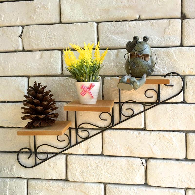 1 шт., декоративная рамка для лестницы в стиле ретро, настенное крепление для хранения вещей, предметы интерьера, эстетическое украшение, настенная живопись в деревенском стиле