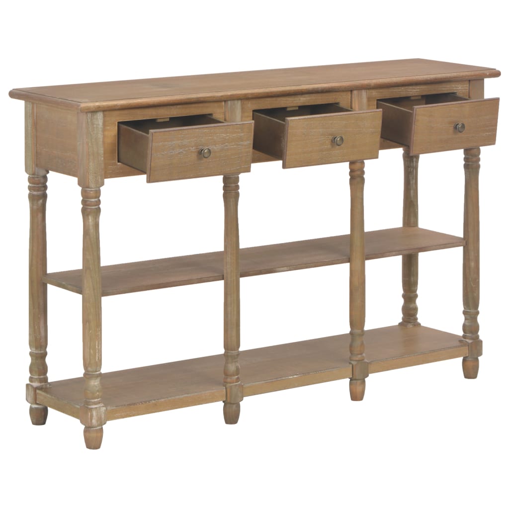 Console Table 110x30x76 cm Wood Based Material