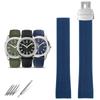 Силиконовый ремешок для часов PP Patek Philippe Grenade AQUANAUT Серии 5167A/5168G Аксессуары для ремешка 21 мм