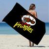 Pringles Beach Towel Microfiber Beach Towel Super Soft & Absorbent for Bath, Beach, Travel  Bath Time Accessory, Fan gifts