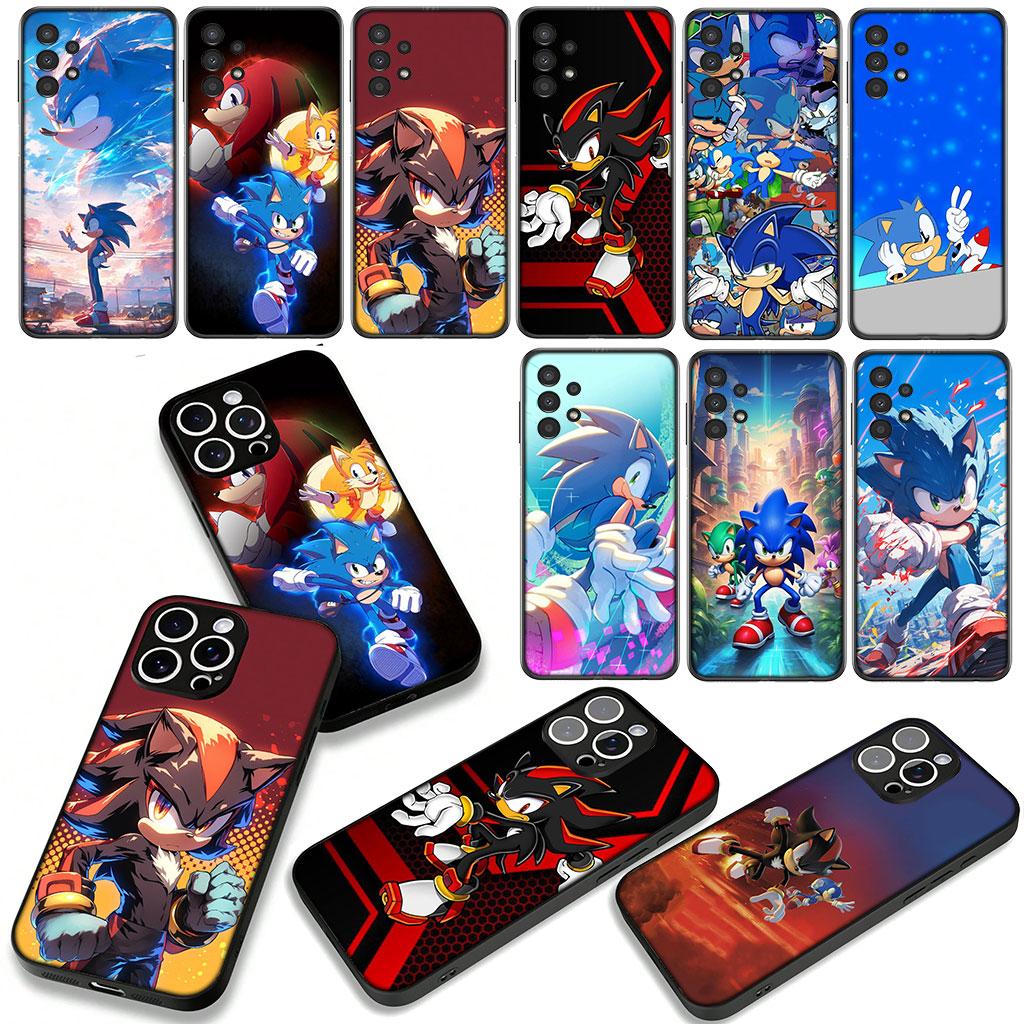 Poster S-Sonics-Hedgehog Phone Cover Case for Huawei P30 P20 P10 Mate 10 20 Pro Lite Y9A Y8S P Smart Y7 Y9 Prime Casing