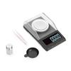 Digital Pocket Scale 10/20/50g 0.001g Mini Jewelry Gold Lab Carat Powder Weigh Scales with Calibration Weights Tray