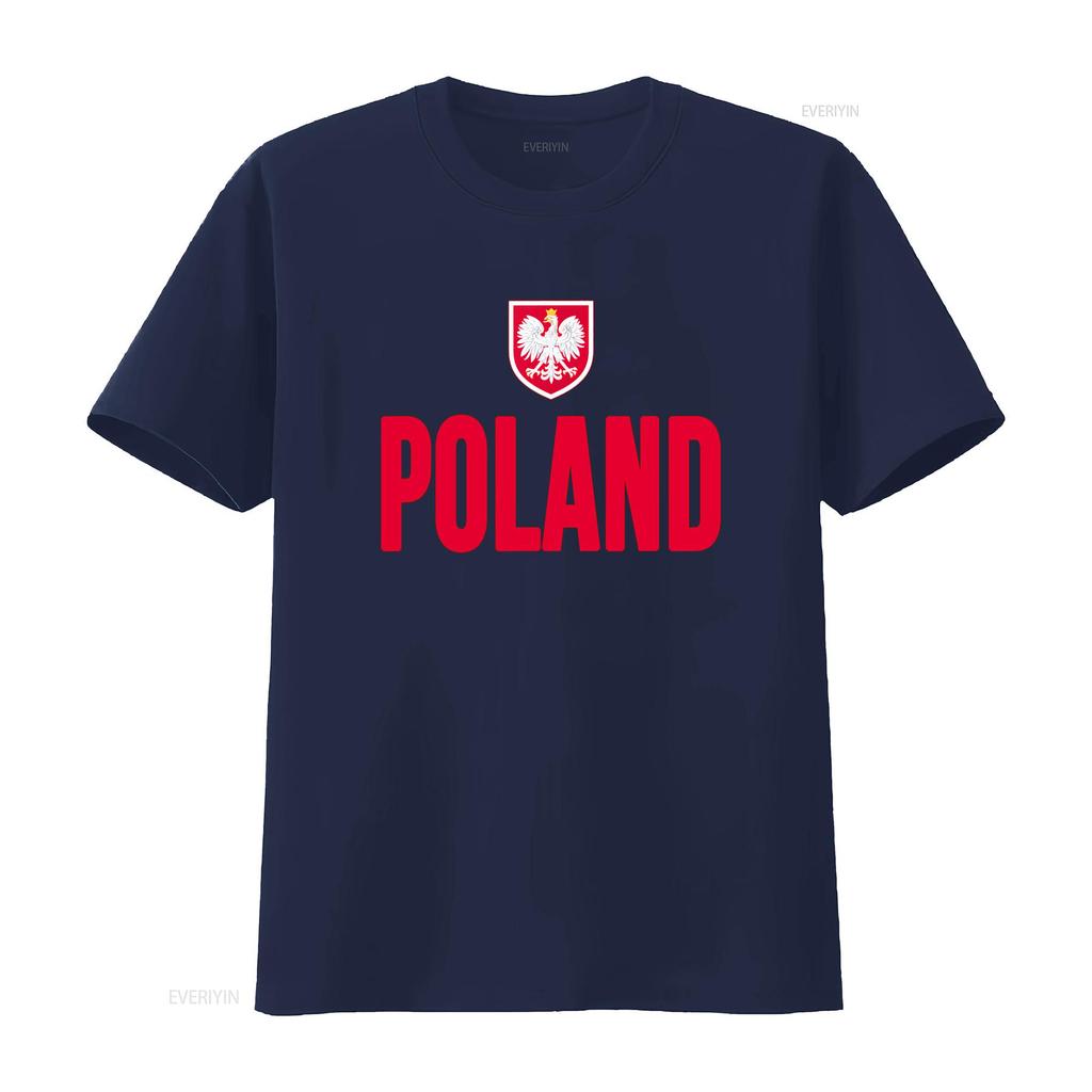 Польша Футболка Polska Польский флаг Сувенир Любовь винтаж Стирка дизайнерская одежда графический мода Дышащая мужской уличная одежда
