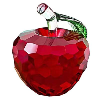 Du Apple Crystal Feng Shui Очищение Интерьерные Товары Статуэтка Яблоко (мост Монд) (4см / Красный)