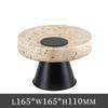 Marbling Fruit Dish Round Tray Desktop Storage Container Candlestick Candelabrum Candle Holder Home Decoration Accessories