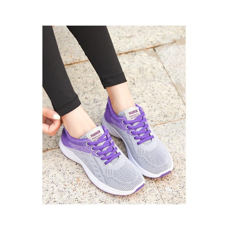 Женская обувь: повседневные кроссовки, дышащие кроссовки Flyknit, модная студенческая обувь