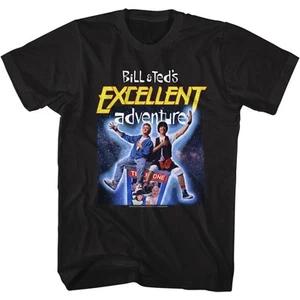 Bill & Ted's Excellent Adventure Movie Sitting On Phone Booth Men's T Shirt