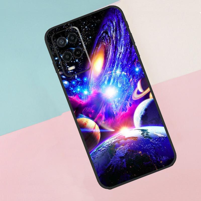 Космос Солнечная Система Планеты Вселенная Для Oppo A18 A38 A78 A98 A96 A58 A17 A77 A80 A40 A60 A16 A76 A74 A94 A54 A15 A57S Чехол для телефона