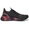 adidas ULT Cny J Противоскользящие Амортизирующие Низкие Детские Кроссовки для Бега Черно-Красные Кеды FW5677