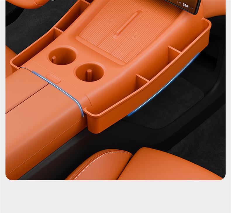 Силиконовая накладка для панели управления Xiaomi YU7: Беспроводное зарядное устройство, Нескользящая подставка, Аксессуар для интерьера