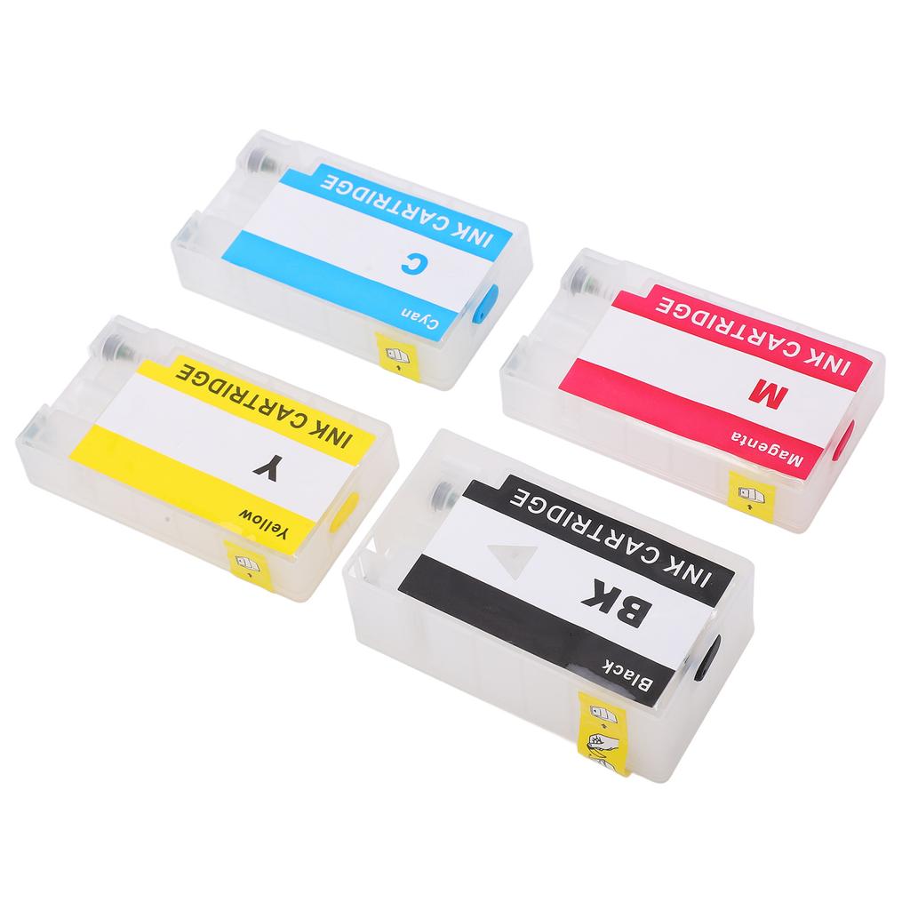 4Pcs Ink Cartridge Refill Replacement for 1100 1200 1300 1400 1500 1600 1900 Printers Parts