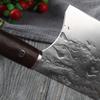 Нож шеф-повара Full Tang, кованый вручную из высокоуглеродистой стали, кухонные ножи-тесаки с ручкой из дерева Pakka Coltello Cucina