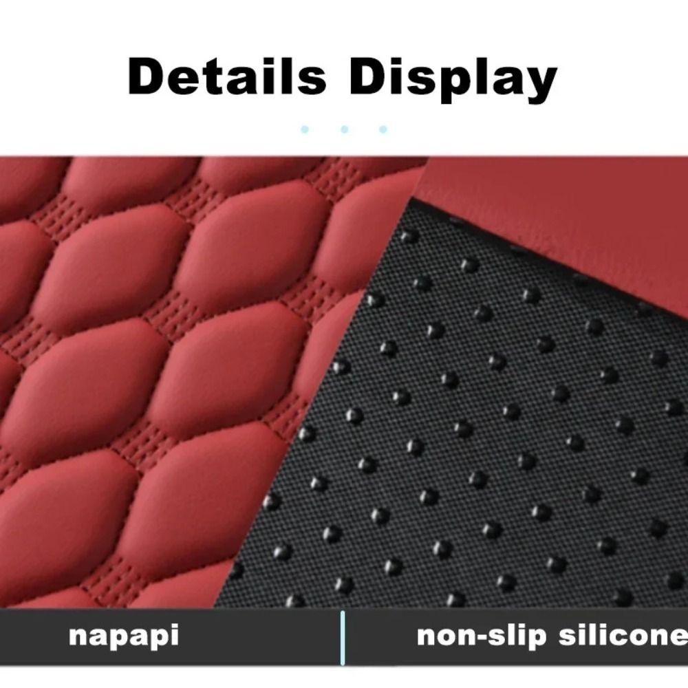 PU Leather Car Armrest Pad Antifouling Arm Rest Protector Mat Car Armrest Mat Center Console