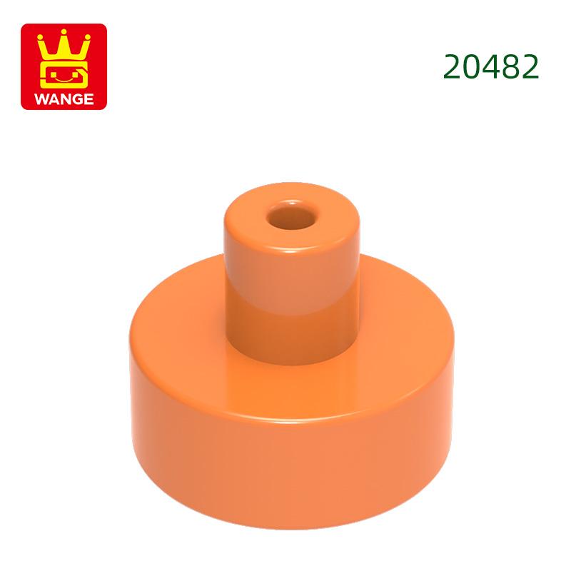 Нетоксичный 763 шт./Лот 20482 Круглый 1x1 С Штырем и Штырьковым Блоком Цветные Аксессуары Moc Совместимые С Кирпичами DIY Детская Игрушка Конструктор