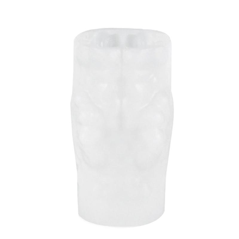 Leaf Embossed Candle Molds for Making Candle Soap Christmas Present Room Decorations Cylinder Candle SIlicone Molds