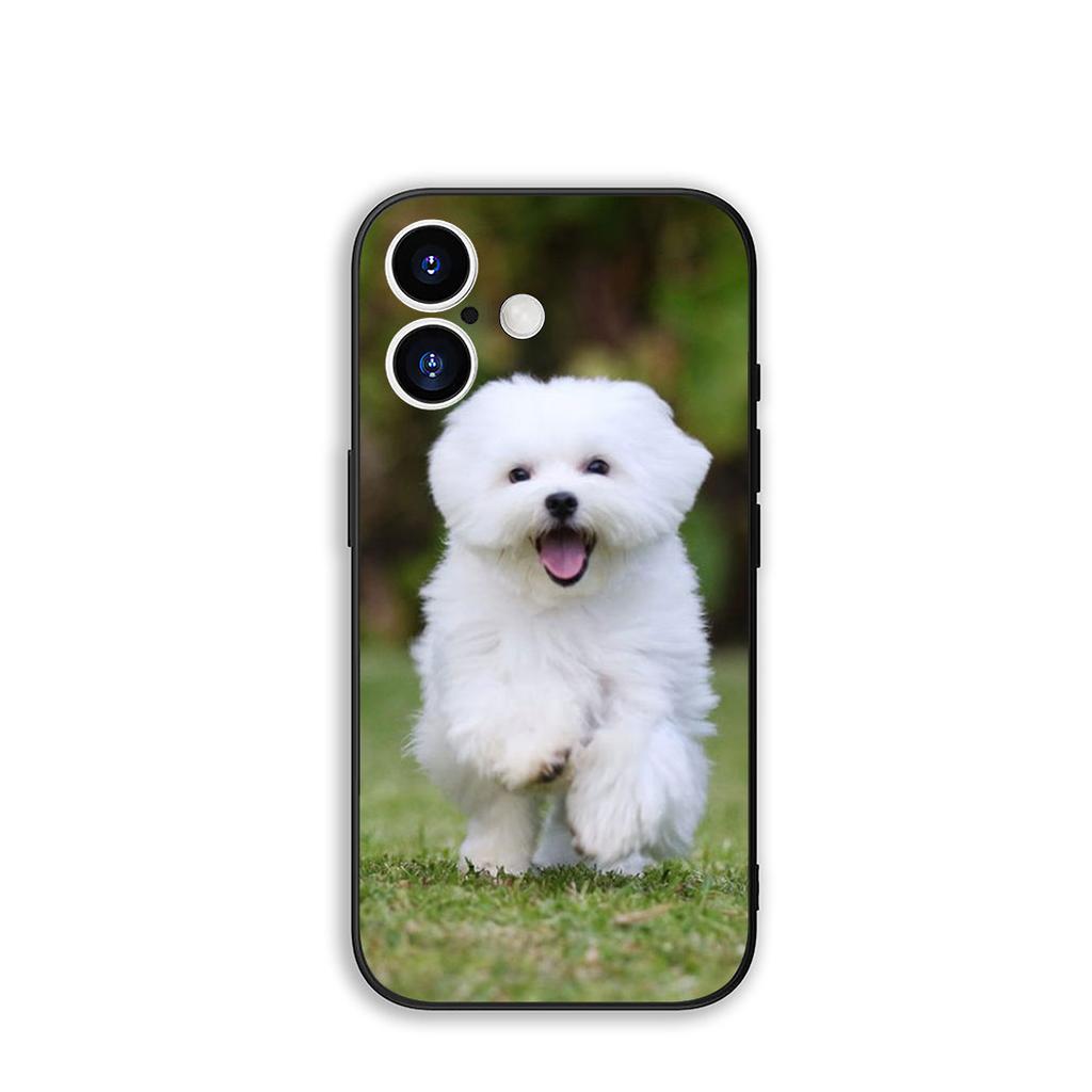 Phone Cover Bichon Frise Dog Cute Pet Casing for OPPO A54 A40 A60 A80 A18 A16 A17 A38 A78 A79 A57 A55 A96 A15 A12 Case