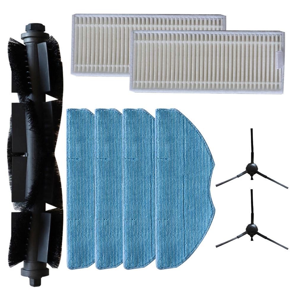 For Tapo RVA100 RV10 RV30 Plus Vacuum Main Brush Filter Mop Cloth Side Roller Kit Replacement Parts Accessories Cleaning Tool