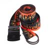 Hip Hop  Men'S Canvas Belt Personalized Casual Flame Belt Designer Belts For Women Cowboy Strap Punk