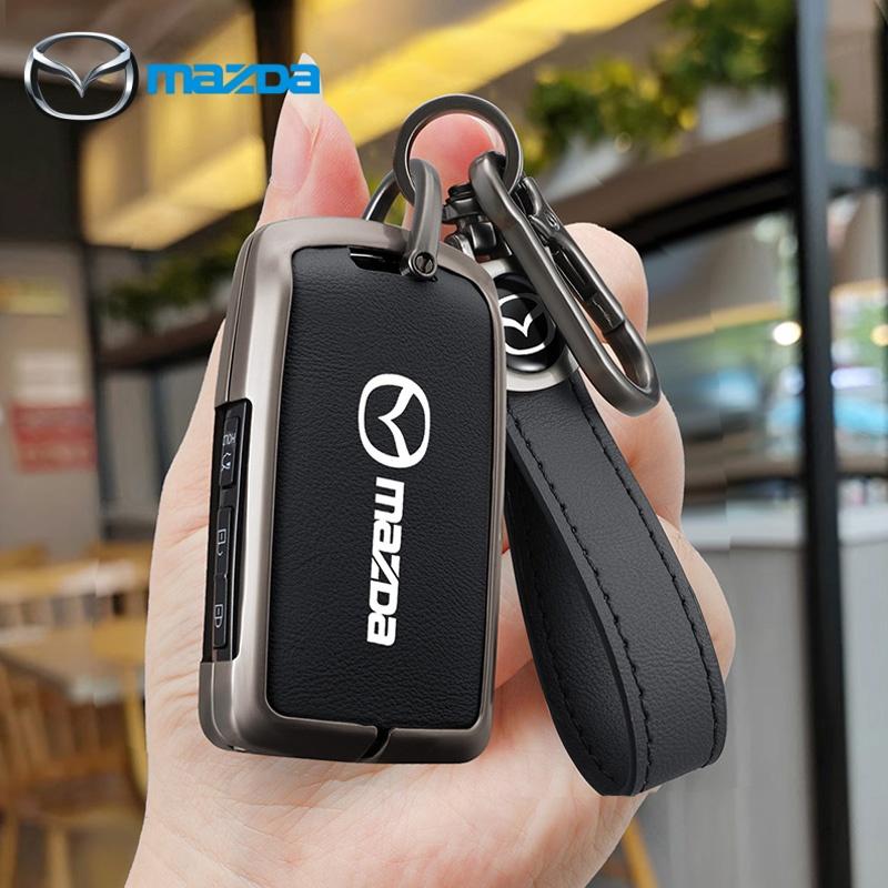 Полный чехол-держатель-оболочка для автомобильного ключа для Mazda 2 3 5 6 BL BM GJ Atenza Axela Demio CX-3 CX3 CX-5 CX5 CX7 CX-7 CX-9 CX8 Аксессуар