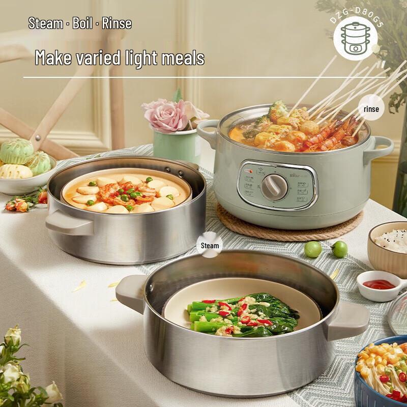 Bear Electric Food Steamer DZG-D80G5 CN plug (adapter included)