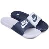Nike Шлепанцы Benassi JDI Mismatch Унисекс Обувь Синий Белый 818736-410