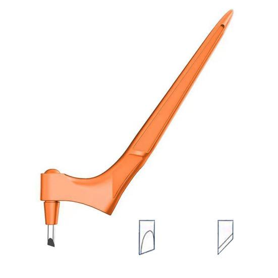 Инструмент для резки поделок с вращающимся на 360 градусов лезвием, резак для бумаги с гравировальными головками 15/45 градусов, трафарет для скрапбукинга, резак для поделок своими руками