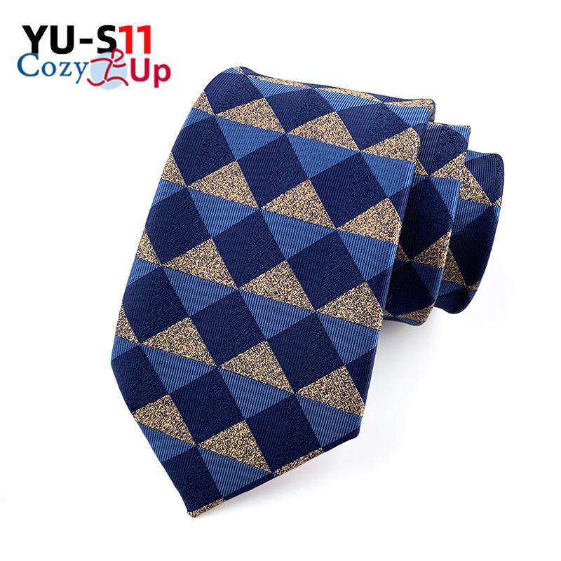 3,15 дюйма(8 см) Модный мужской галстук в клетку с узором PaisleyTies для свадьбы