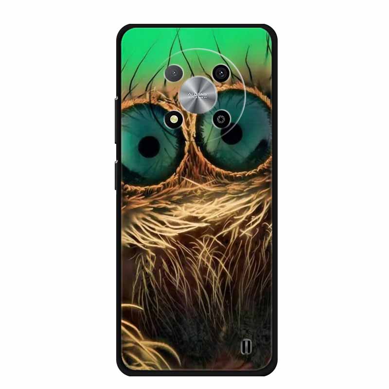 Чехол для ZTE Blade A73 5G Роскошный Мягкий Силикон ТПУ Чехол для Телефона Для ZTE Blade A73 5G 7160N Мультяшный Защитный Цветы Новый Fundas