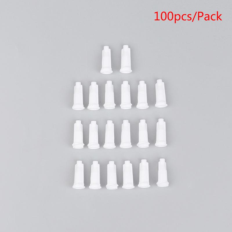 100 шт. наконечники для шприцев, колпачки для инжекторов, дозаторов, игл, уплотнительная заглушка