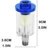 Фильтр-сепаратор воды и масла, 1/4" NPT наружная и внутренняя резьба, фильтры для краскопульта, фитинг для воздушного компрессора, воздушный соединитель и заглушка
