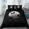 Football Bedding Set Printing Pillowcase Quilt Cover Soccer Duvet Covers  Home Textiles Queen King Size Sport Theme Quilt Cover