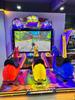 Three-Person Interactive Horse Racing Game Machine for Children and Parents