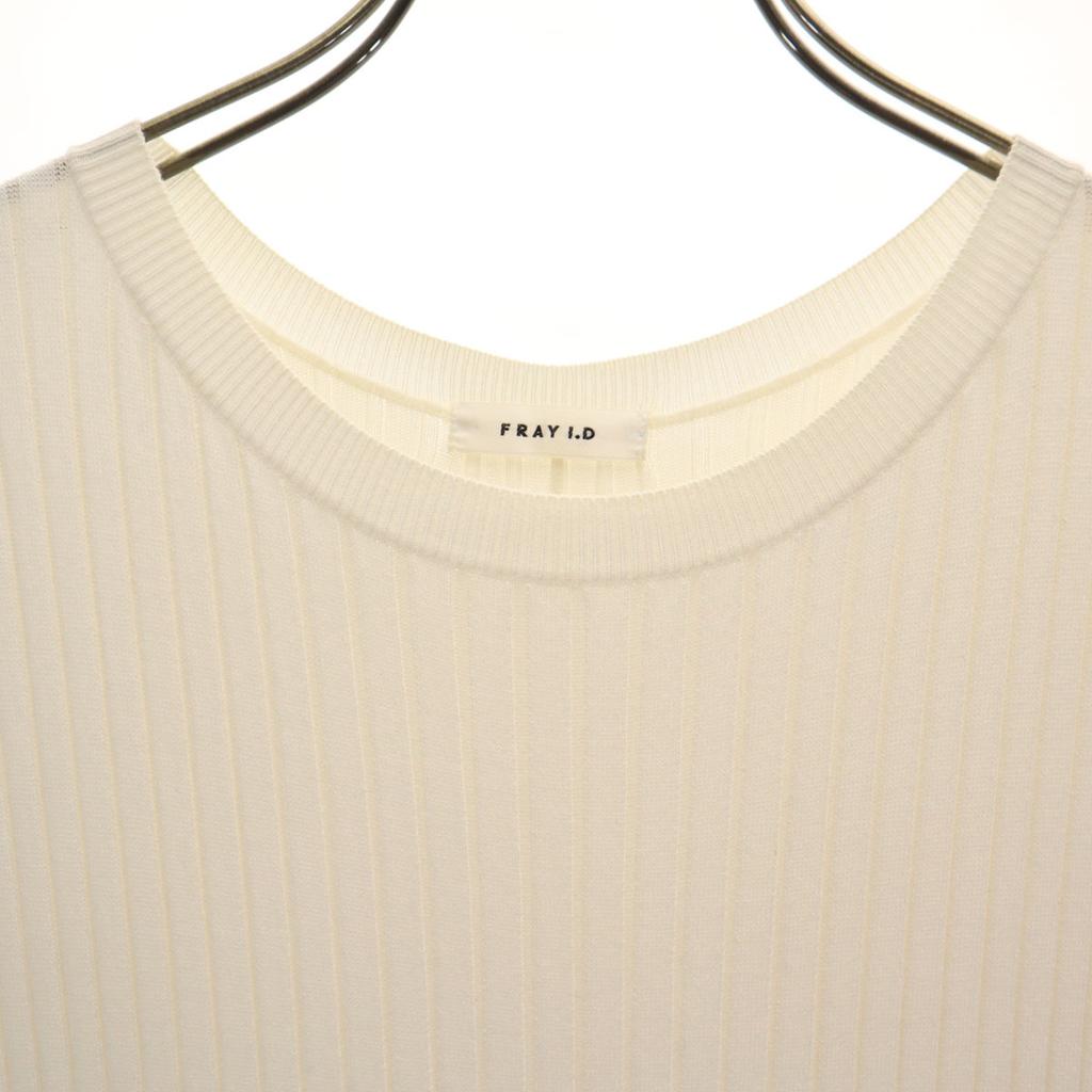 FRAY I.D No Sleeve Knit Docking One Piece Gurege Women Used