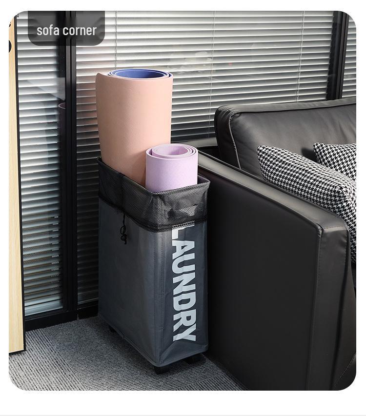 Single Compartment Oxford Cloth Laundry Basket and Storage Box for Bedroom