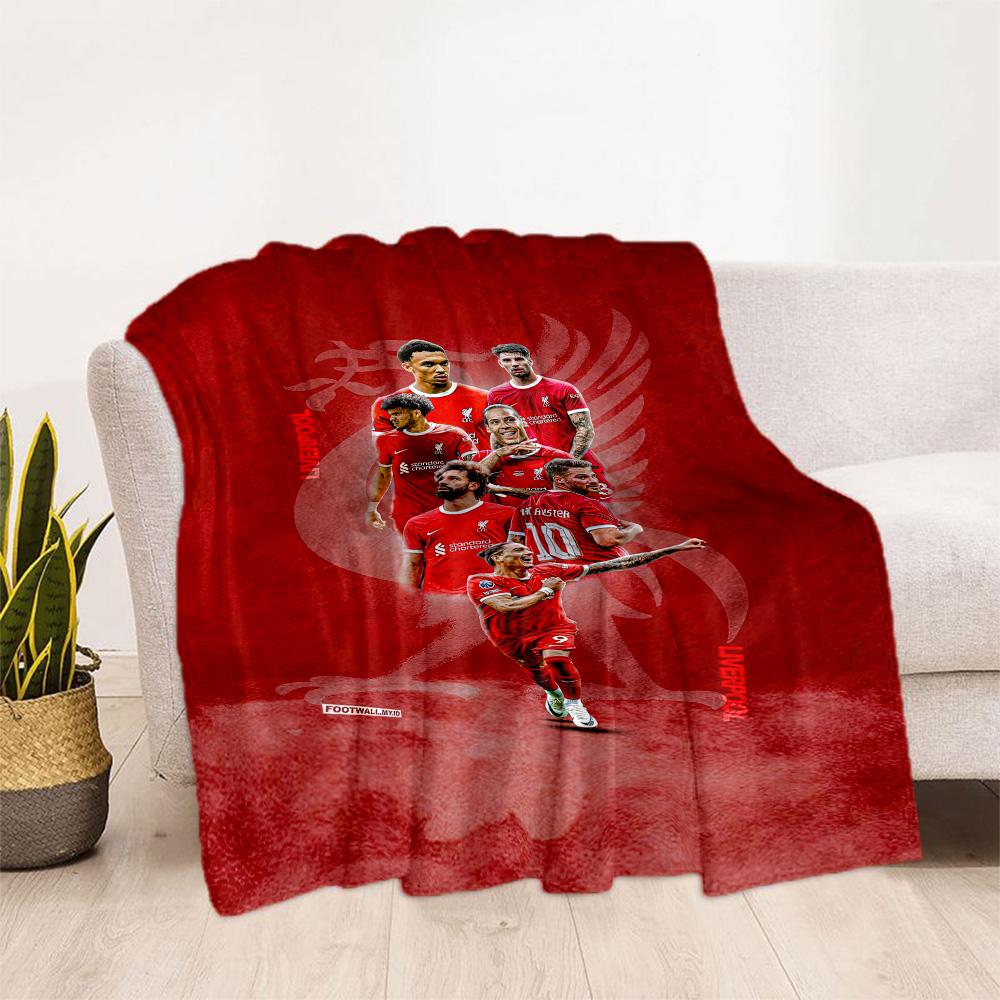 Liverpool Football Club Blanket Ultrasoft Suitable For Chair Picnics Office For All Occasions Modern Style Perfect Gift For Relatives And Friends