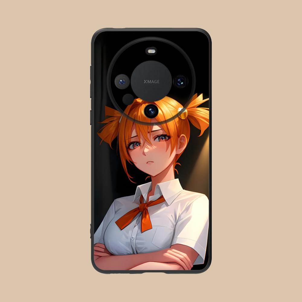 Вечное Лето Алиса Матовый Чехол для Мобильного Телефона для Huawei Mate 60 50 40 30 20 10 Pro Plus Lite E 5G Цветной Печатный Чехол