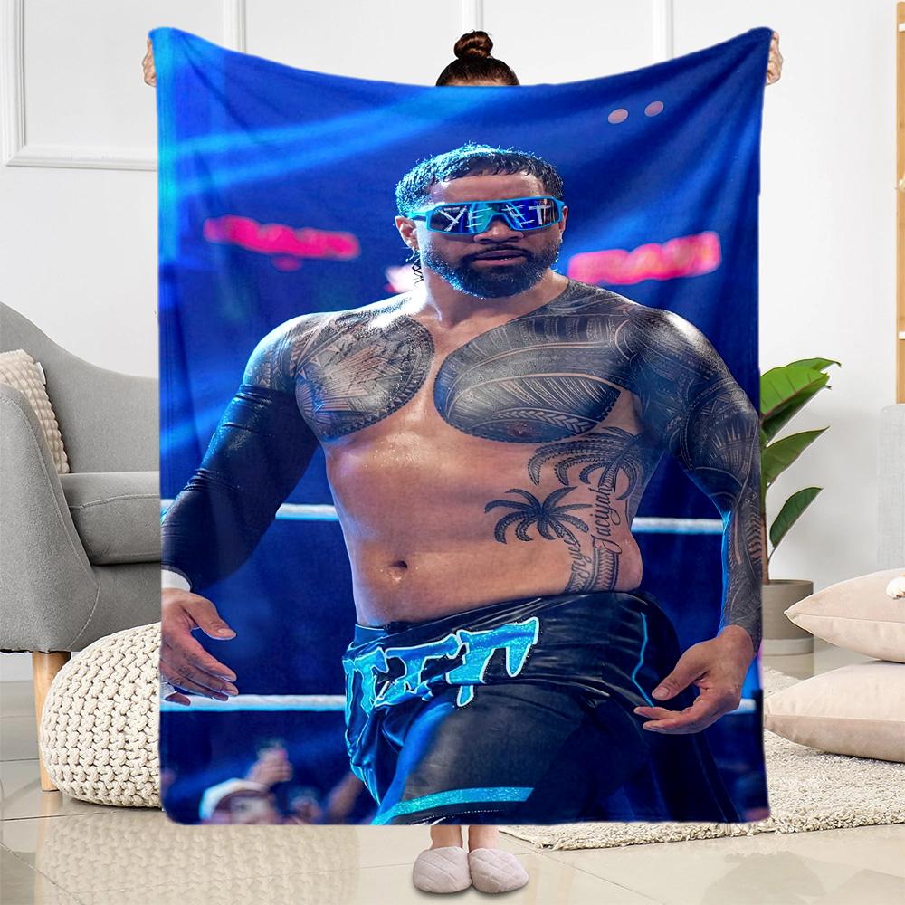 Yeet Jey Uso Blankets are suitable for living rooms,making them an ideal choice for outdoor travel and gifts.