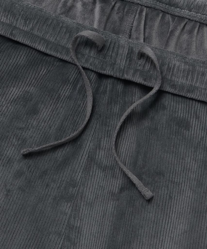 Musinsa Standard Woman Women'S Velour Corduroy Lounge Pants [Dark Gray]