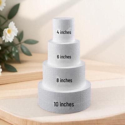 Детская пенопластовая форма для тренировки выпечки тортов - Макет для тренировки покрытия мастикой